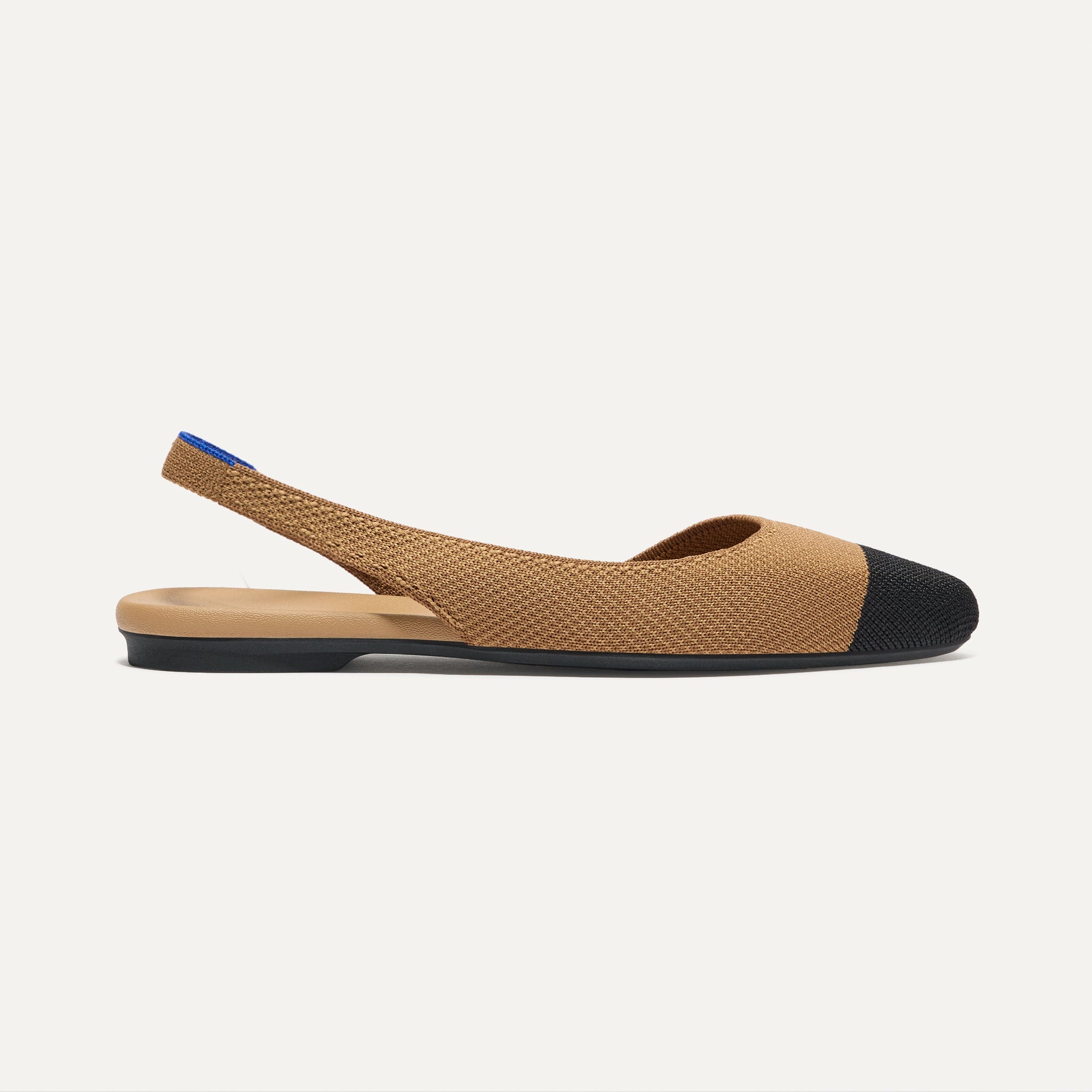 The Almond Slingback - Tawny Captoe - Image 4
